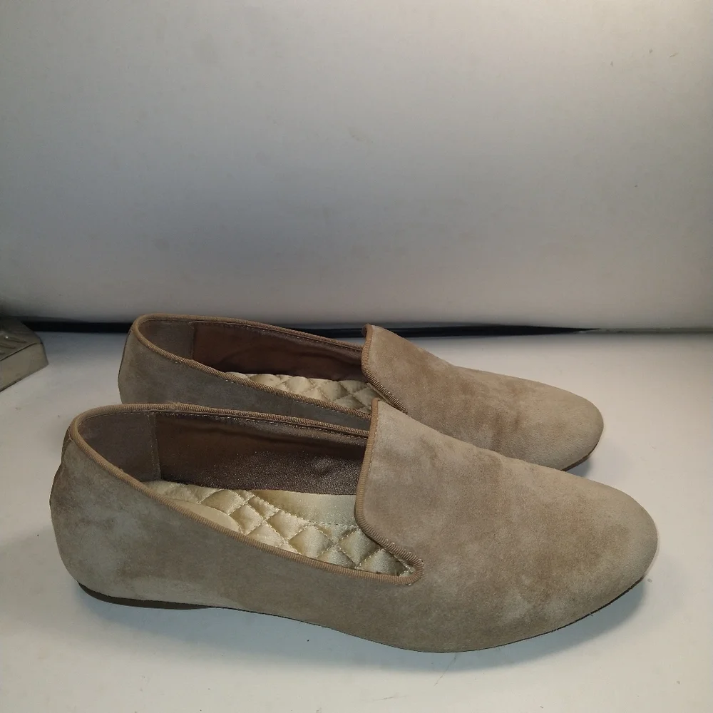 Birdies The Starling Suede Leather Slip On Loafers Shoes Women's sz 7.